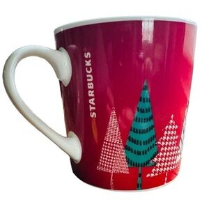STARBUCKS 2017 HOLIDAY CERAMIC CHRISTMAS TREE MUG 18OZ